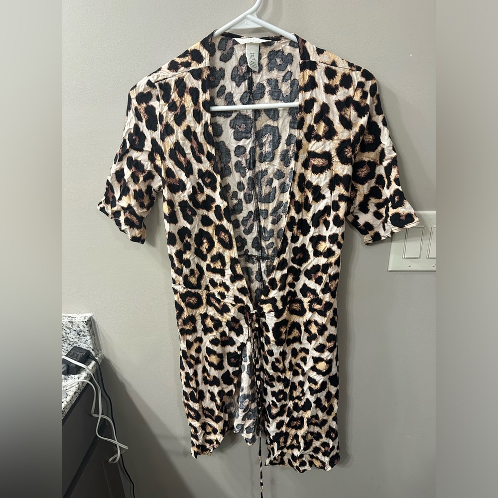 H&M Cheetah Print Wrap